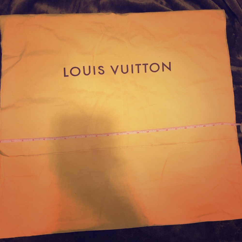 Authentic Louis Vuitton large dust bag